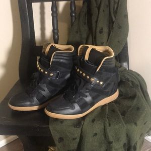 ZARA wedge heeled sneakers